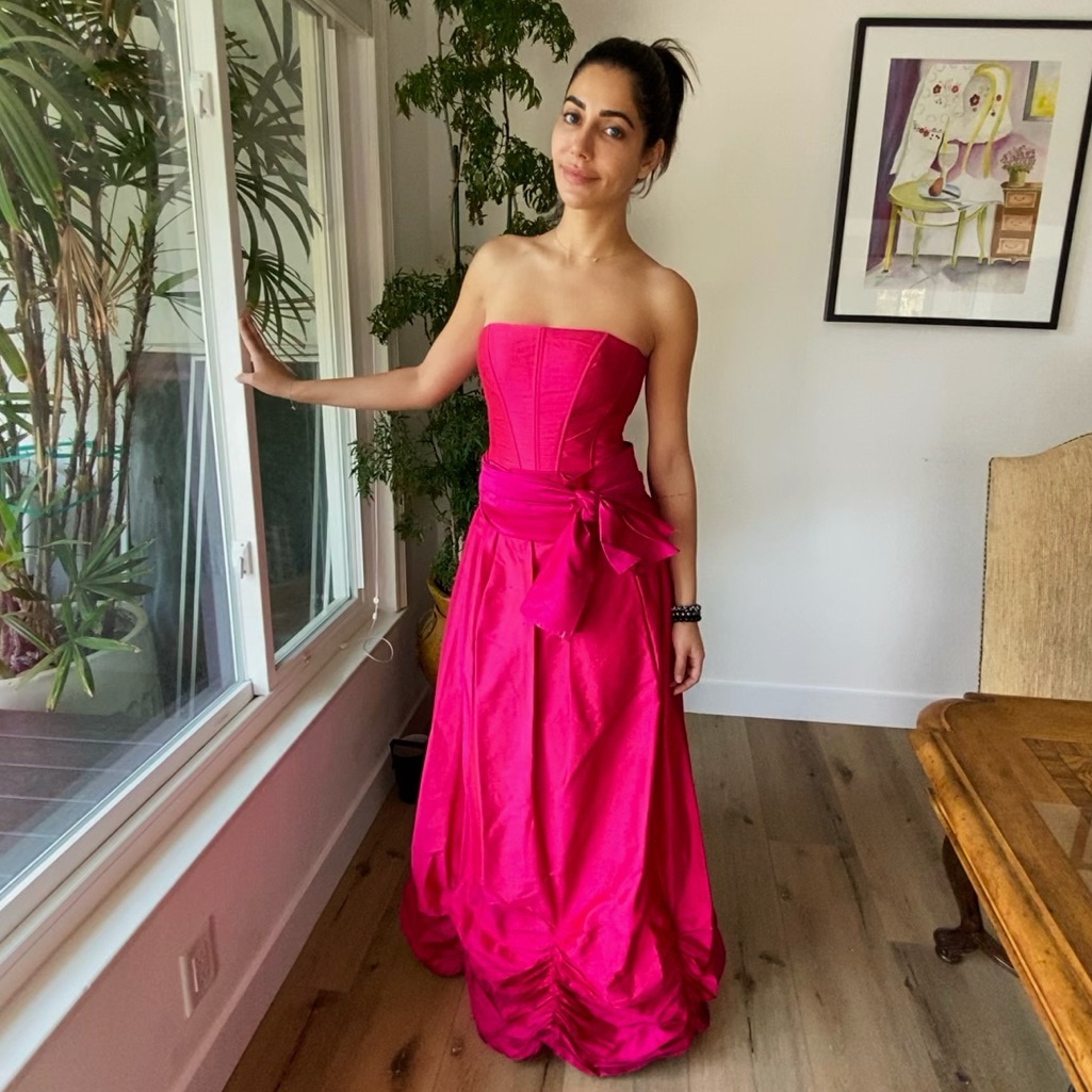 Jessica Mcclintock Pink Prom Gown Dress